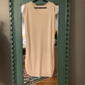 Double‎ Zero Cream Midi Dress